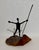Milton Hebald (American, 1917-2015) Bronze and wood sculpture. (Possibly the Old Man and The Sea) It does not appear...