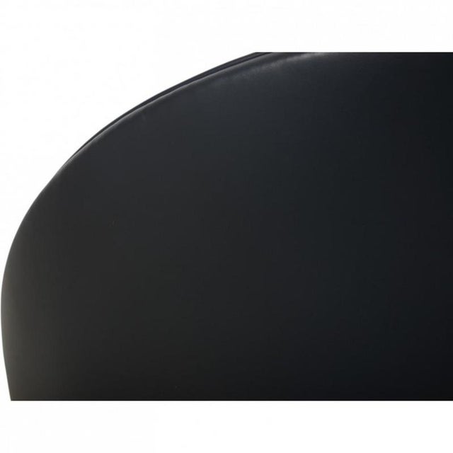 CH468 Oculus Chair in Black Classic Leather by Hans Wegner, 2000s For Sale - Image 10 of 17