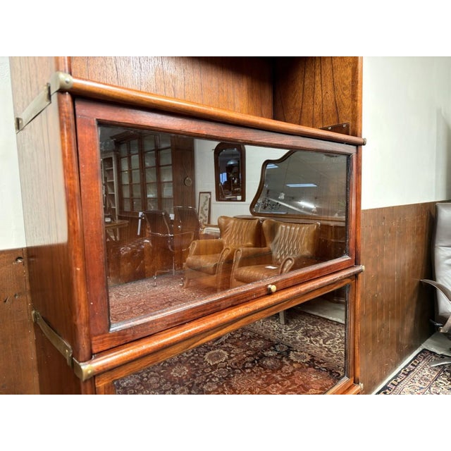 English Bookcase from Globe Wernicke For Sale - Image 9 of 17