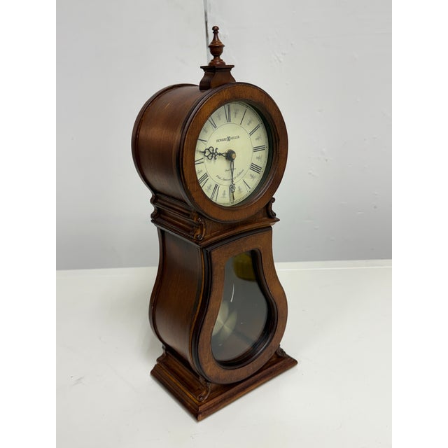 Traditional Howard Miller Arendal 80th Anniversary Edition Mantel Clock, Model 635-146 For Sale - Image 3 of 12