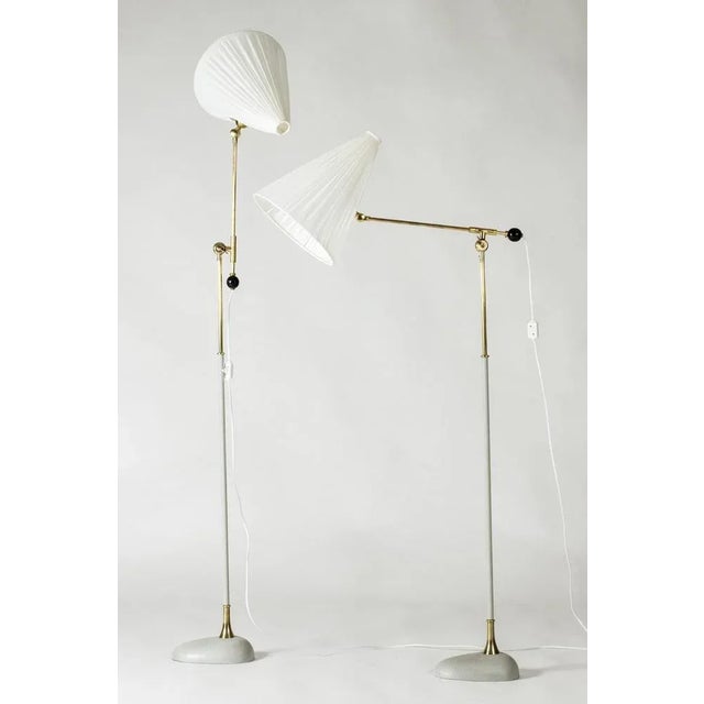 Floor Lamps by Einar Bäckström, 1950s, Set of 2 For Sale - Image 3 of 11