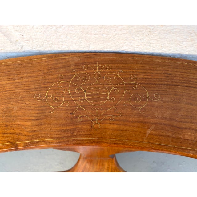 Mid 20th Century Rosewood Prayer or "Cockfighting" Chair by M. Hayat & Bros. For Sale - Image 11 of 12