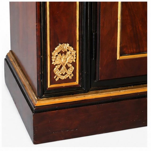 Mahogany Bookcase, Italy, 20th Century For Sale - Image 4 of 7