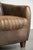 Cowhide Leather Aviator Club Armchair with Aluminium Finish For Sale - Image 12 of 13