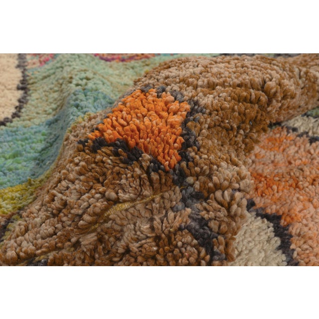 Contemporary Boujad Moroccan Rug, 08'08 X 10'11 For Sale In Dallas - Image 6 of 10