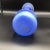 Romanian Blue and White Hand Blown Swirl Vine Vase 16.75" Tall For Sale - Image 9 of 12