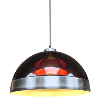 Vintage Space Age Pendant Lamp from Dijkstra, 1960s For Sale