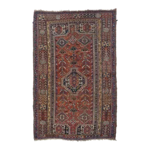 Antique Persian Qashqai Rug 4'9'' X 7'5''
