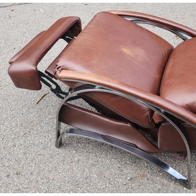 Barcalounger Spectra II Leather Recliner Chairish