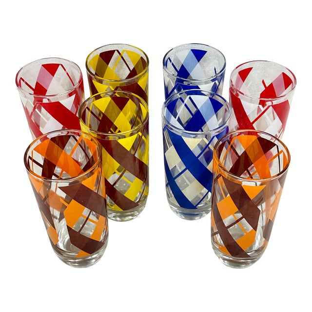 Vintage Mid-Century Glasses For Sale