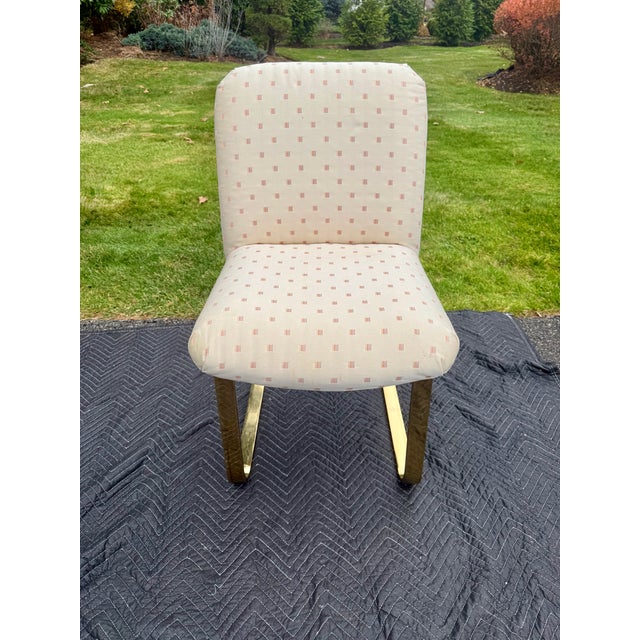 Mid-Century Modern Milo Baughman for Thayer Coggin Cantilever Hollywood Regency Accent Chair For Sale - Image 3 of 15