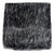 Handmade Charcoal Black Cut Velvet Throw Pillow Cover 22x22 Textured Abstract For Sale