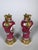 Pair of Qianlong period Chinese porcelain vases 18th century Brought to France in the 18th century These vases were...