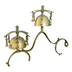 19th Century Brass Sleigh Bell Ensemble
