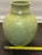 Ceramic Vintage Titian Potteries Crown Lynn Nz Art Pottery Vase J3 Green Drip Marble Glaze MCM For Sale - Image 7 of 10