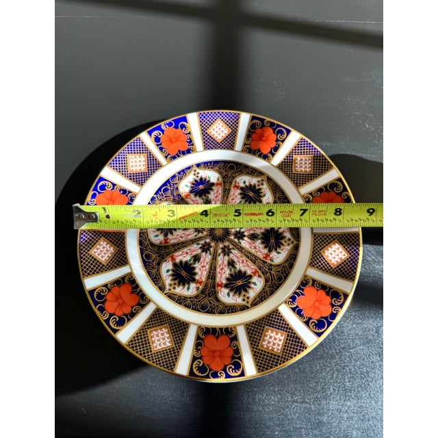 1975 Royal Crown Derby Old Imari ~ Pattern 1128 ~ XXXVIII ~ Salad Plate For Sale In Dallas - Image 6 of 12