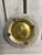 Metal 19th Century Indian Brass Repurposed Slave Anklet Dish / Ashtray For Sale - Image 7 of 8