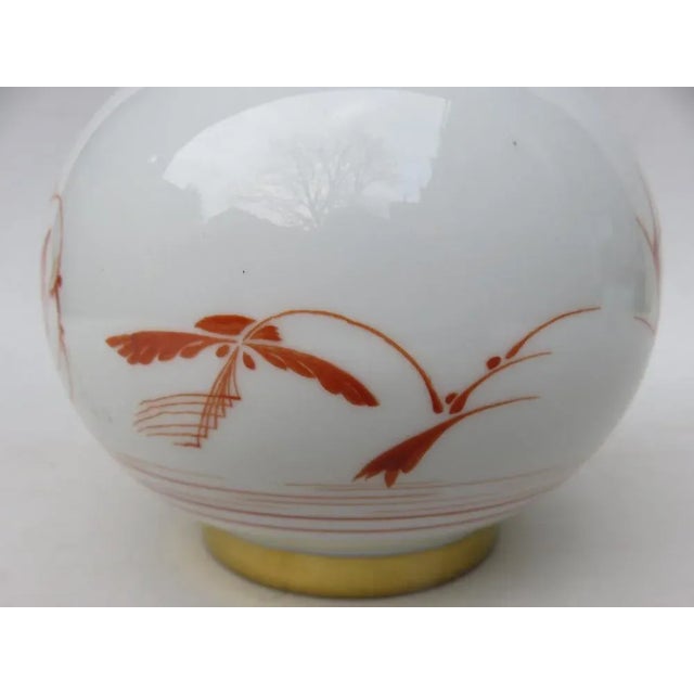 Gold Art Deco Lidded Box with Japanese Decor by Fritz von Stockmeyer for Porcelain Factory Arzberg, 1930s For Sale - Image 8 of 13