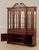 1990s Ethan Allen 18th Century Mahogany Collection Breakfront For Sale - Image 5 of 18
