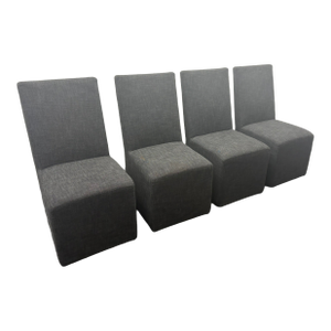 Rh Ellison High-Back Fabric Dining Side Chairs – Set of 4