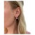 These dainty earrings designed by J.E. Caldwell feature two old European cut diamonds weighing approximately 1.50 carats...