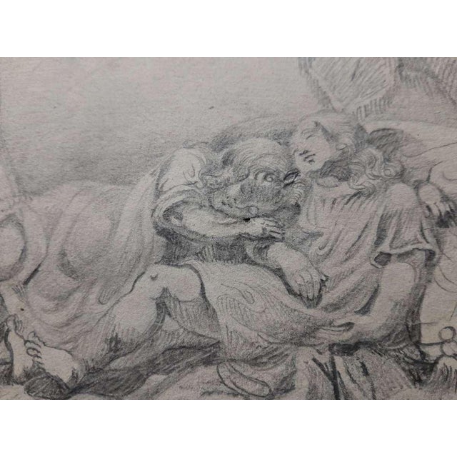 Baroque Allegory – Circle of Guido Reni, 17th Century For Sale - Image 9 of 11