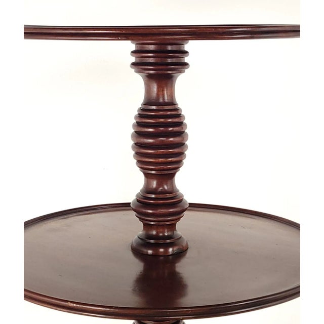 Brown Late Georgian / Early Regency Mahogany Silent Waiter, Circa 1815 For Sale - Image 8 of 10