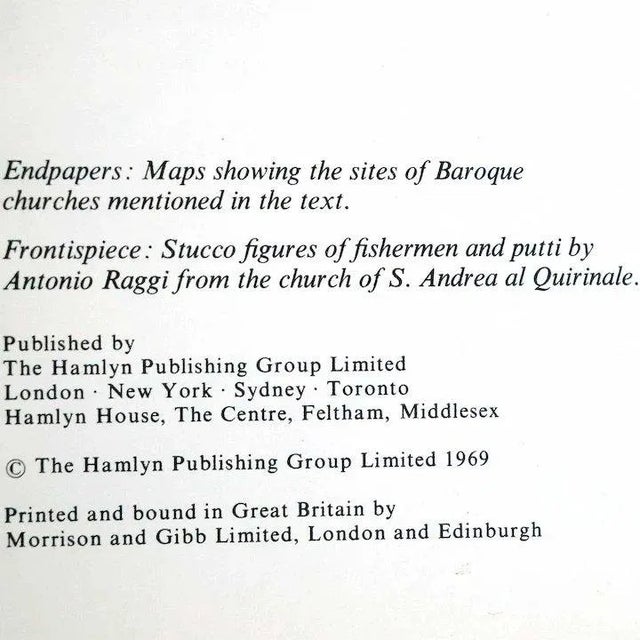 Baroque 1960s Great Buildings of the World, Baroque Churches by P. & C. Cannon-Brookes Book For Sale - Image 3 of 7