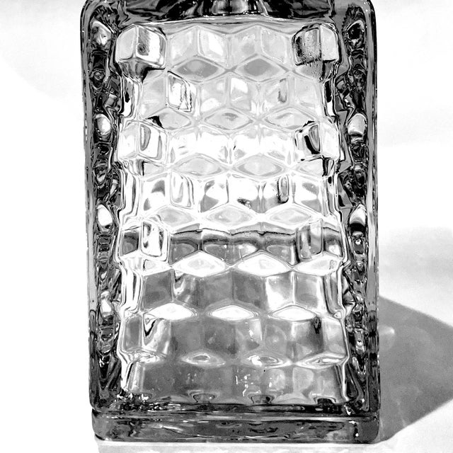 Fostoria Glass Company 1960's Fostoria Glass America Decanter For Sale - Image 4 of 9