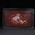 Late 20th Century Rosewood Tray Inlaid With Mother-of-Pearl Lion Motif For Sale - Image 5 of 10