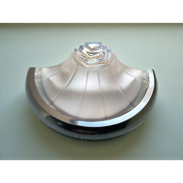 Art Deco Style Wall Sconce, Spain, Early 2000s Wall sconce manufactured in Spain in the early 2000s, designed in the Art...