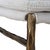 Gold Ascend Textured White Dining Chair For Sale - Image 8 of 9