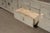 Early 20th Century Monumental Industrial Shop Workbench Cabinet With Labeled Drawers For Sale - Image 11 of 18