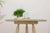 Brown Ninna Round Table in Ash with Marble Top by Carlo Contin for Adentro For Sale - Image 8 of 11