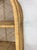 Vintage Boho Chic Rattan Shelving Unit With Arched Top For Sale - Image 4 of 10