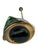 Glass German Green and Golden Iridescent Glass Snake Vase, 1980s For Sale - Image 7 of 8