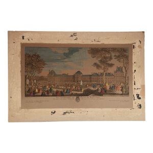 Jacques Rigaud Engraving Palais Des Thuilleries