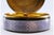 Metal Jewelry Box in Enameled Silver with Floral Motifs and Gilt Interior For Sale - Image 7 of 10