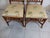 Brown Vintage Dining Chair Chippendale Tommy Bahama Style Bamboo Rattan Set of Two For Sale - Image 8 of 8