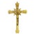 Antique French Gilt Bronze Altar Crucifix For Sale