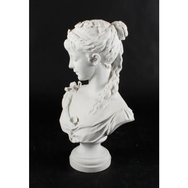 Bust of a Young Girl For Sale - Image 3 of 9