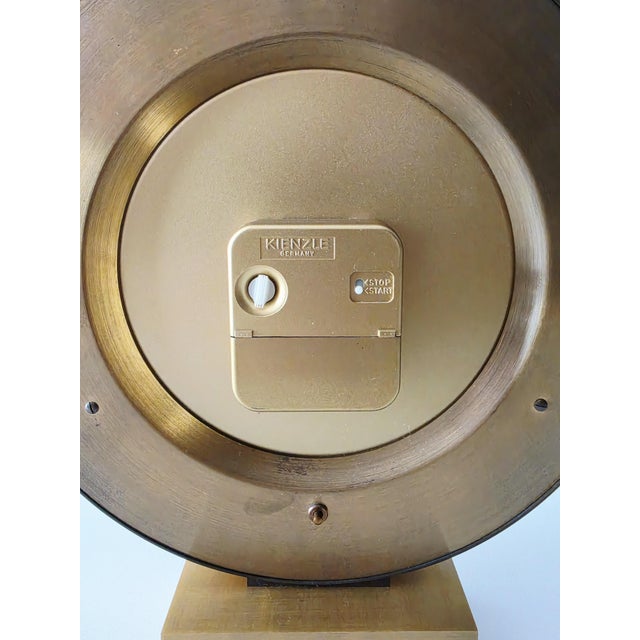 World Time Mantel Clock by Heinrich Möller for Kienzle, Germany, 1950s For Sale - Image 16 of 17