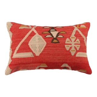 Handmade Kilim Rug Pillow Cover For Sale