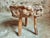 Brutalist French Burled Cherrywood Stool Primitive Milking Stool, 1890s For Sale - Image 4 of 11