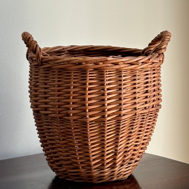Small Mid-20th Century European Planter Basket For Sale - Image 10 of 12