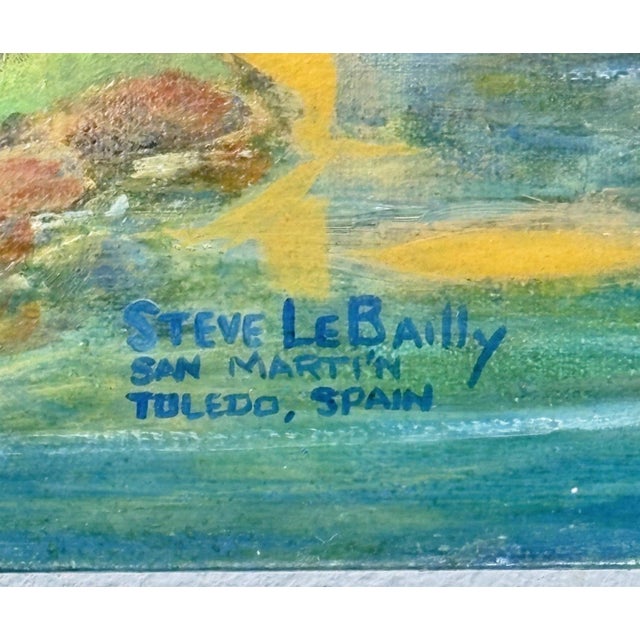 Stephen LeBailly Signed Original Oil – "San Martin Bridge, Toledo, Spain" (24x20) Infuse your home with the romantic,...