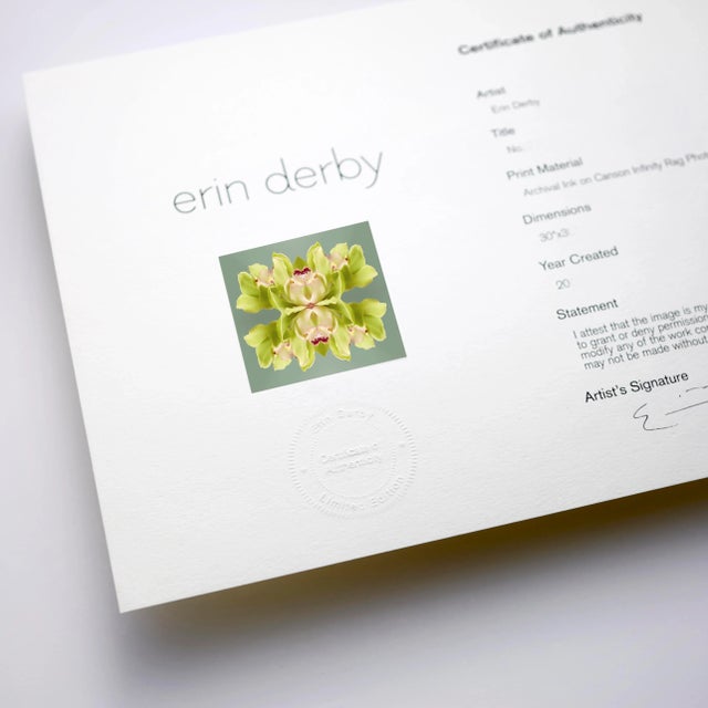 Paper "No. 287" Erin Derby Op Art Limited Edition Print For Sale - Image 7 of 8
