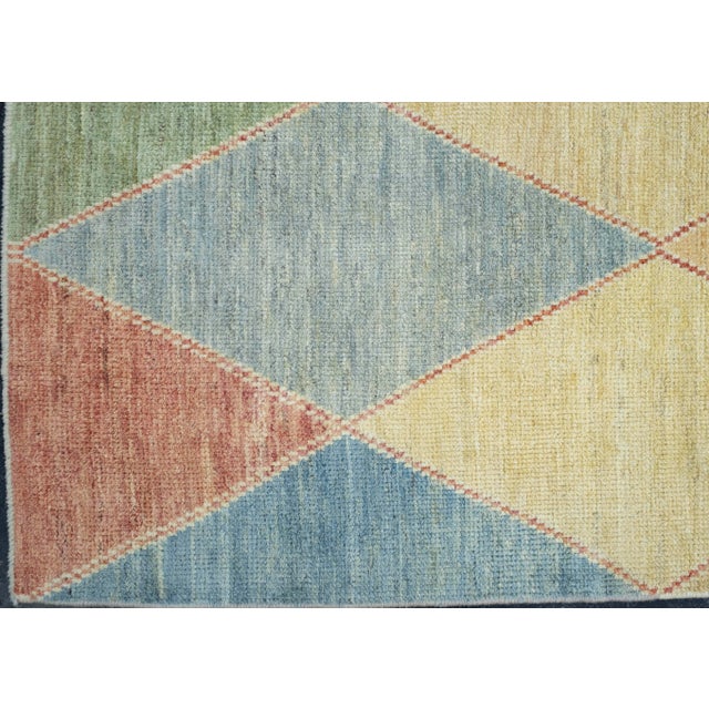 Turkish Oushak Rug 12'4" x 15'5" #18524 For Sale - Image 4 of 8