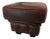 Chesterfield Stool in Leather For Sale
