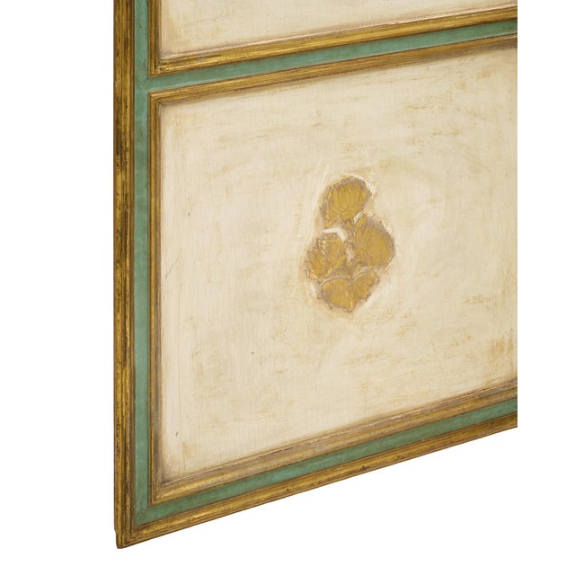 Early 19th Century French Antique Panel Screen, Gold Leaf For Sale - Image 5 of 9